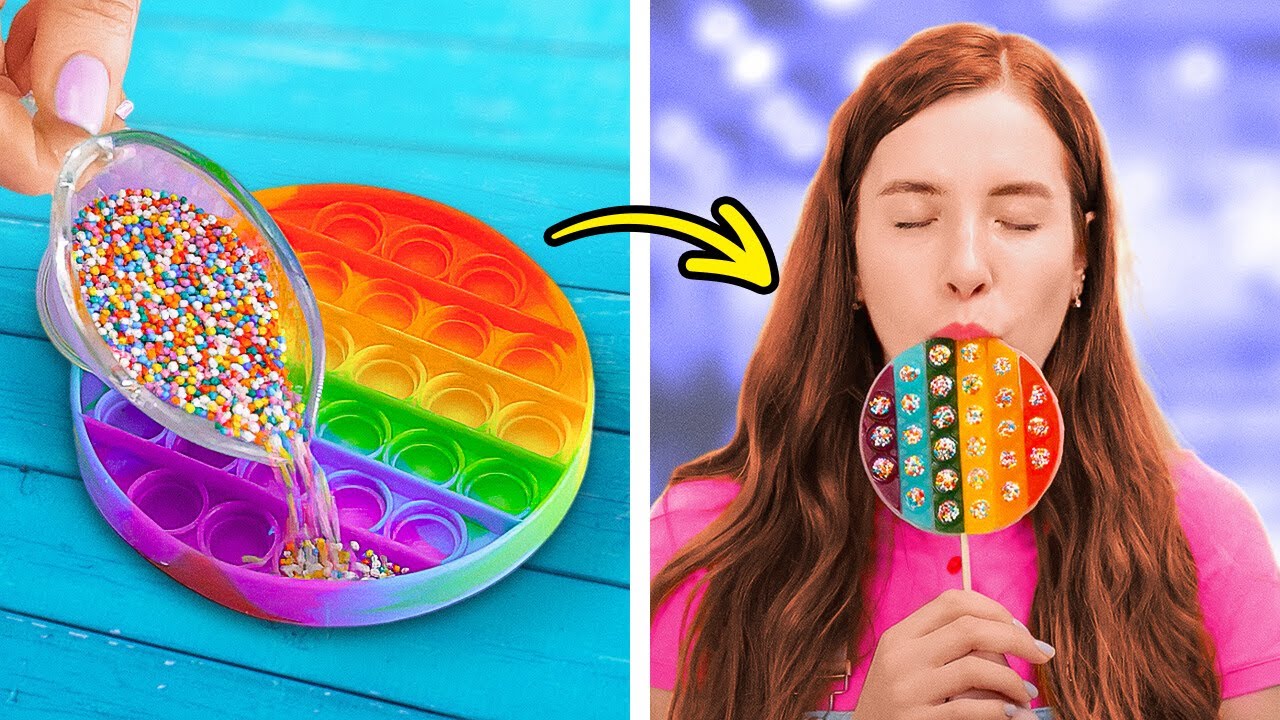 Back To School  ✏️ Funny New Candy Hacks For The Whole Family