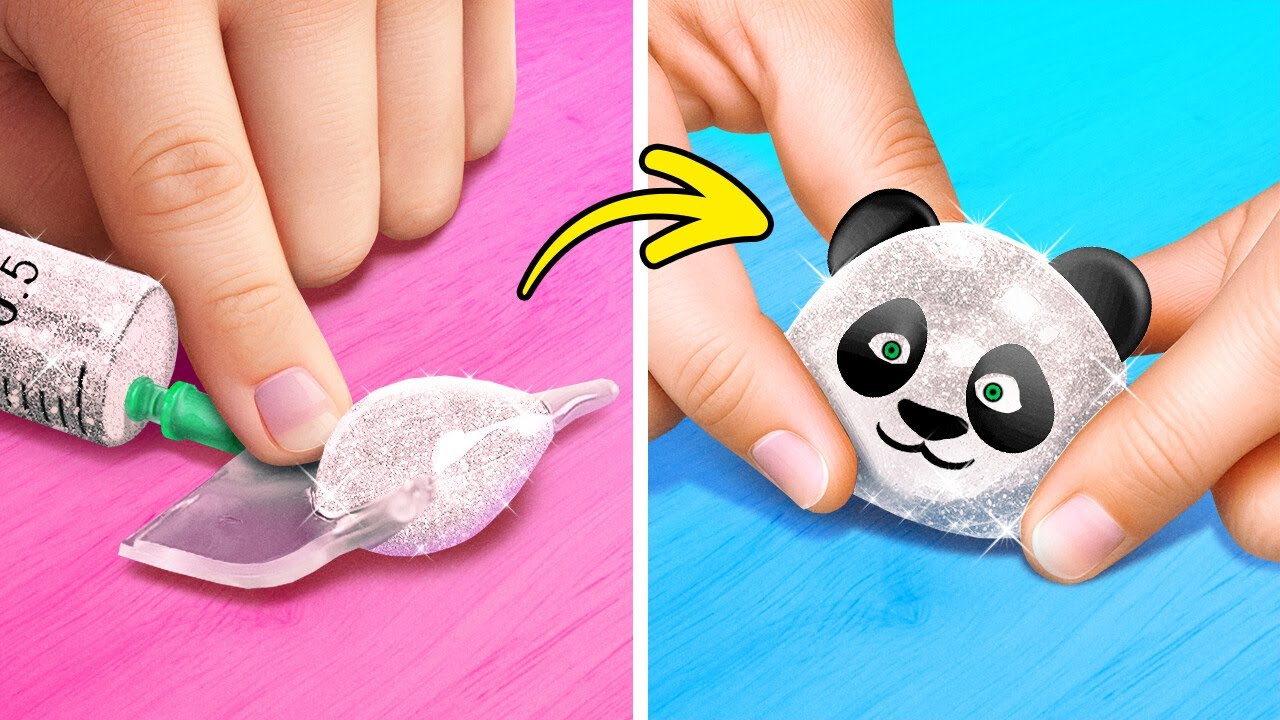 DIY Nano Tape Bubble Fidget Toy     Cool Crafts And Amazing Hacks For Your Kids