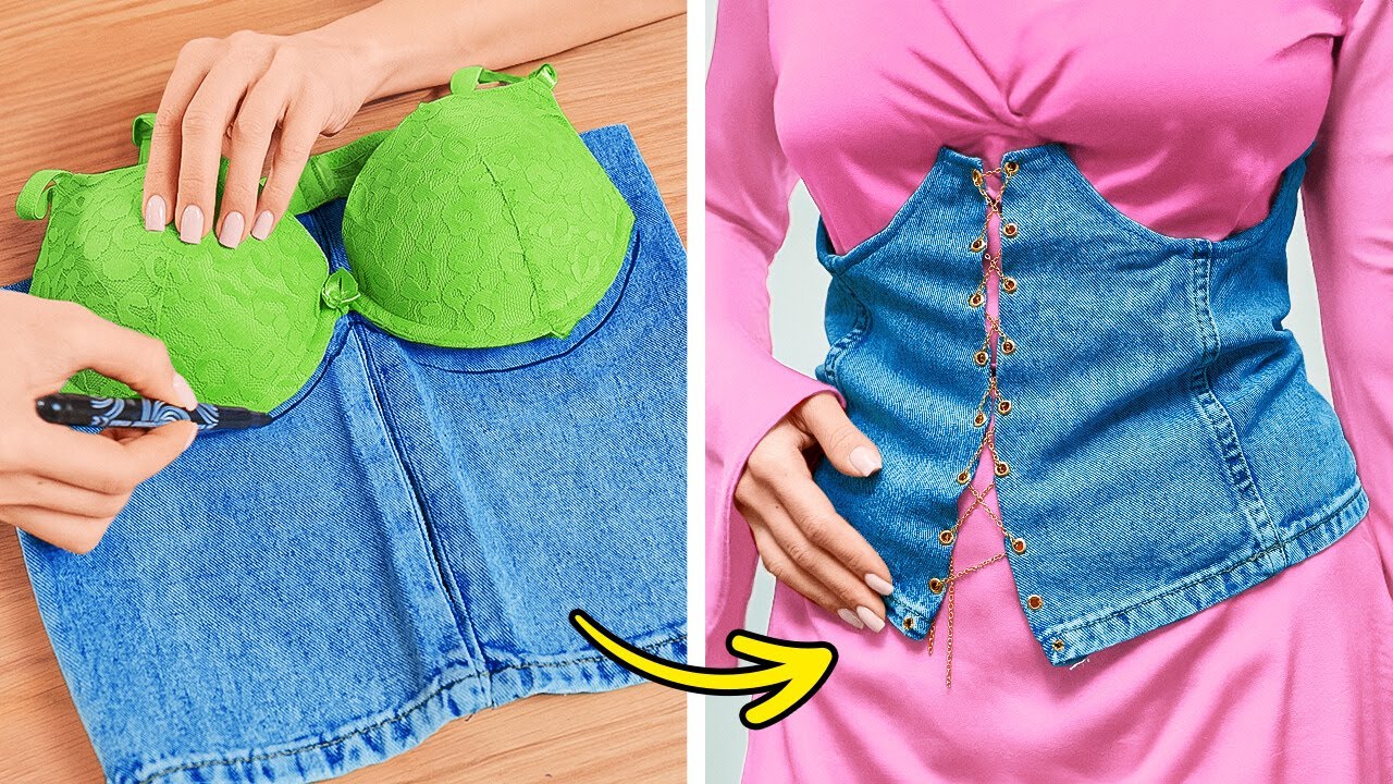 Easy Sewing Hacks to Save Your Old Clothes & Money ✂️