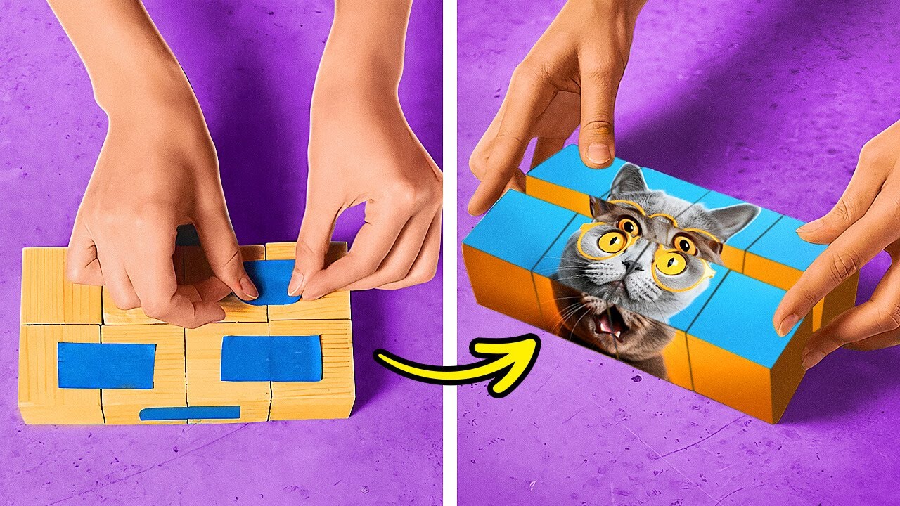 Crafting Fun from Cardboard & Paper: Simple DIYs for Everyone to Enjoy at Home!  ✂️