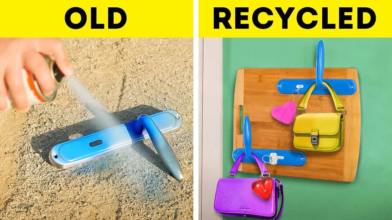Recycling Hacks and DIY Crafts ♻️ Clever Ways to Upcycle Everything Around You