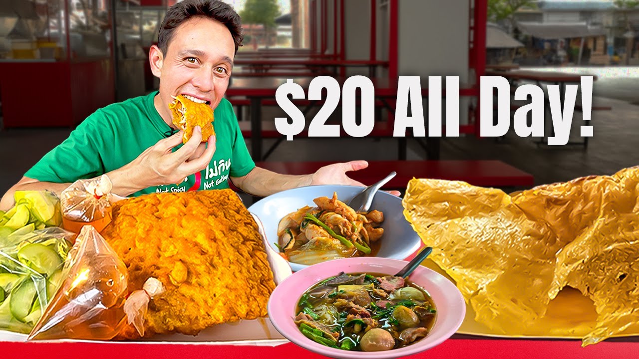 How Much Can You Eat for $20 in Thailand!?