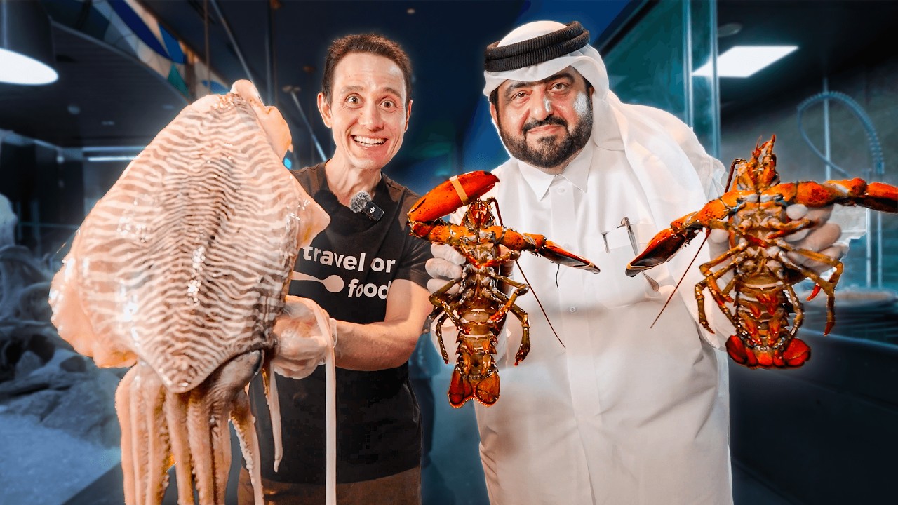 Local VS. Luxury Seafood in Qatar!   (Which One Is Worth It?)