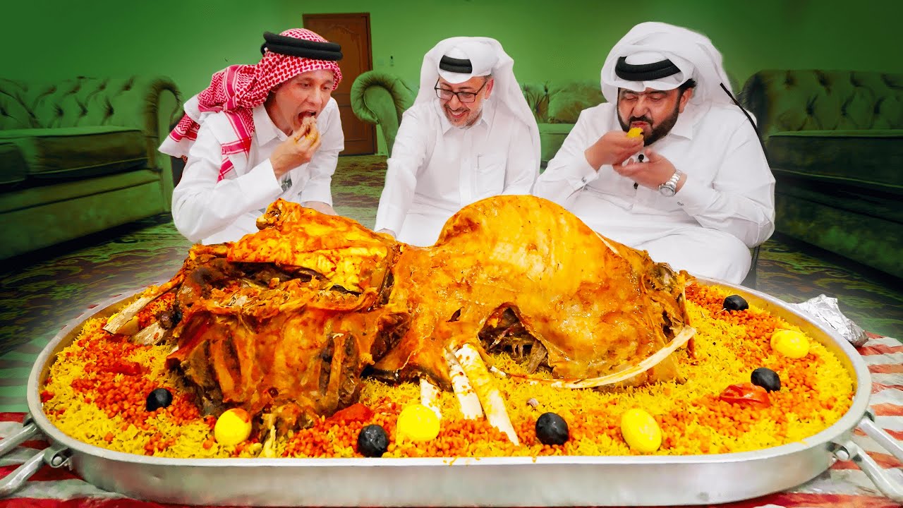Huge MEAT JACUZZI for 2,000 People!! Middle Eastern Wedding Food!!