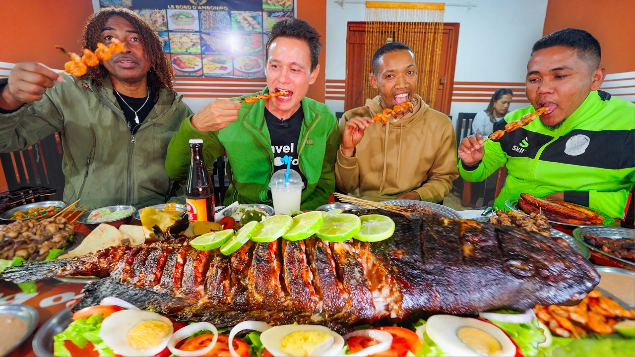 Madagascar Street Food!!   14 HOURS ULTIMATE Food Tour in Antananarivo, Madagascar!