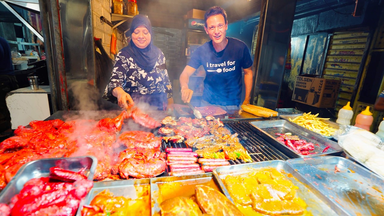 Mauritius Street Food!!   14 Hours Eating Only MAURITIAN FOOD in Port Louis!