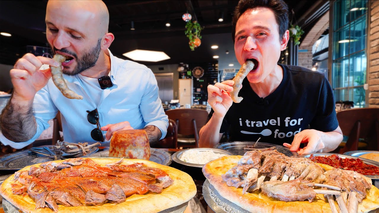 Turkey Food Tour!! EXTREME MEAT KEBABS in Istanbul (6 Must-Eat Restaurants)!!