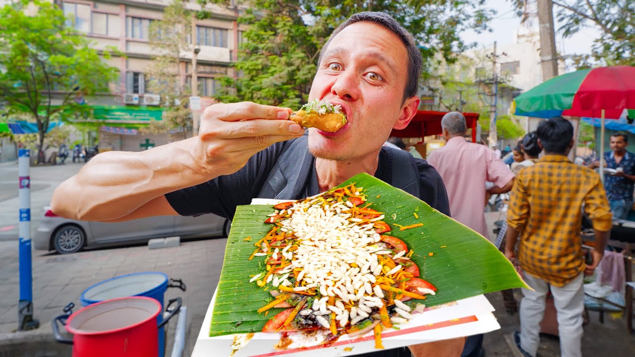 Eating INDIAN STREET FOOD for 7 Days!!   Ultimate India Food Tour [Full Documentary]
