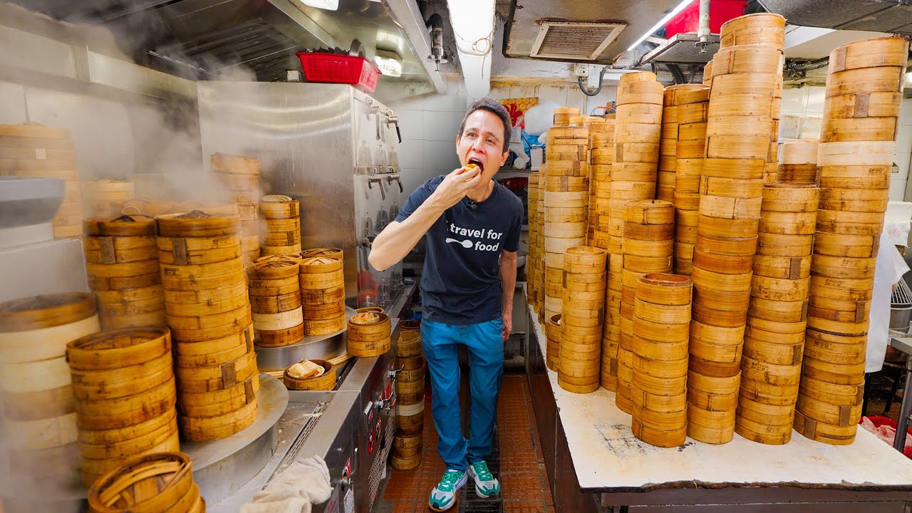 $10 VS $200 Dumplings!!   Ultimate DIM SUM TOUR in Hong Kong!