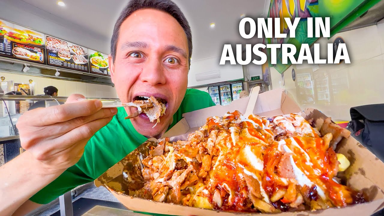 Australian Fast Food!!   TOP 5 CHEAP EATS in Sydney, Australia!