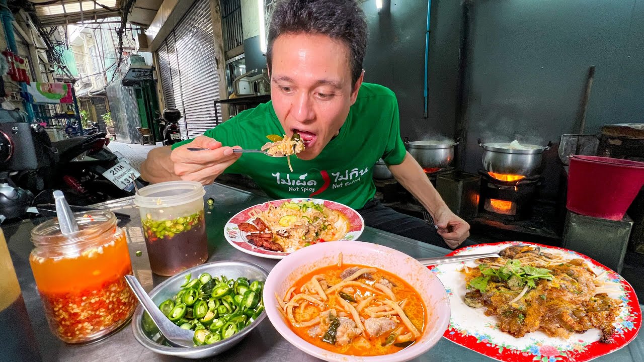 Thai Street Food – 5 MUST EAT Foods in Chinatown, Bangkok!! (Local Favorites Only!)