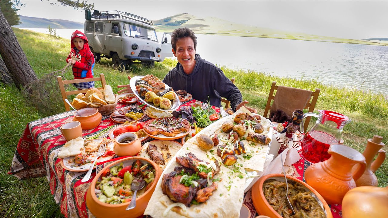Carnivore Picnic Food – All The MEAT You Can Eat – 13 Types of Kebabs!!