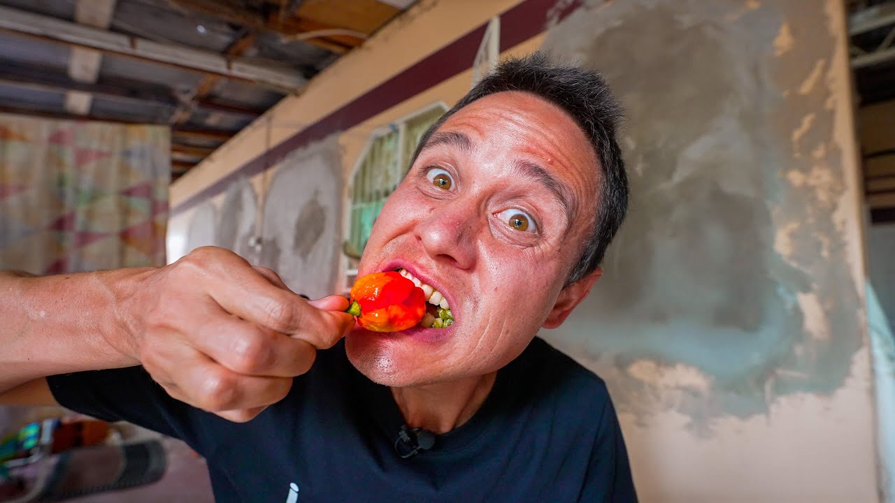 1,463,700 Scoville!!   SCORPION CHILI PEPPERS – Spiciest Food in Trinidad & Tobago!!