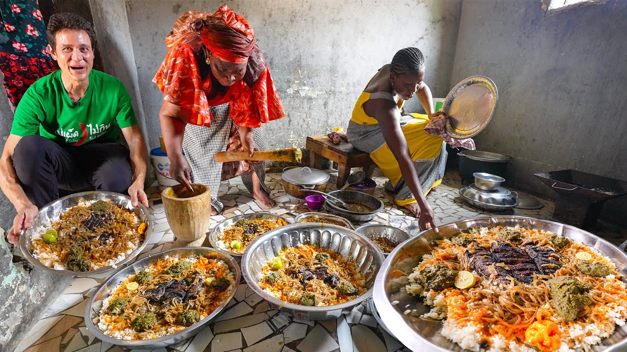 Incredible UNSEEN FOOD of AFRICA!! Favorite Local Dish in Senegal, West Africa!!