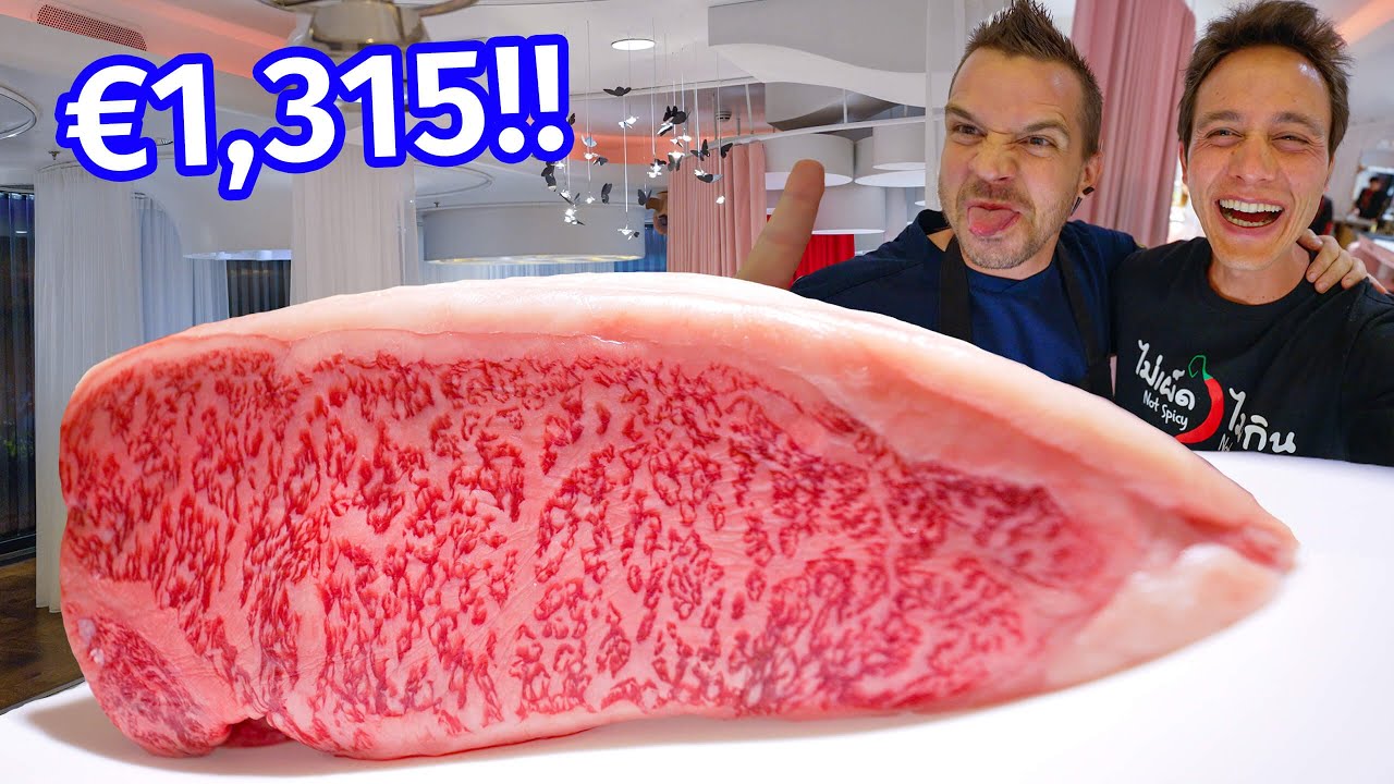 3 Michelin Stars ⭐ UNBELIEVABLE FOOD – A5 Wagyu at DiverXO Restaurant!