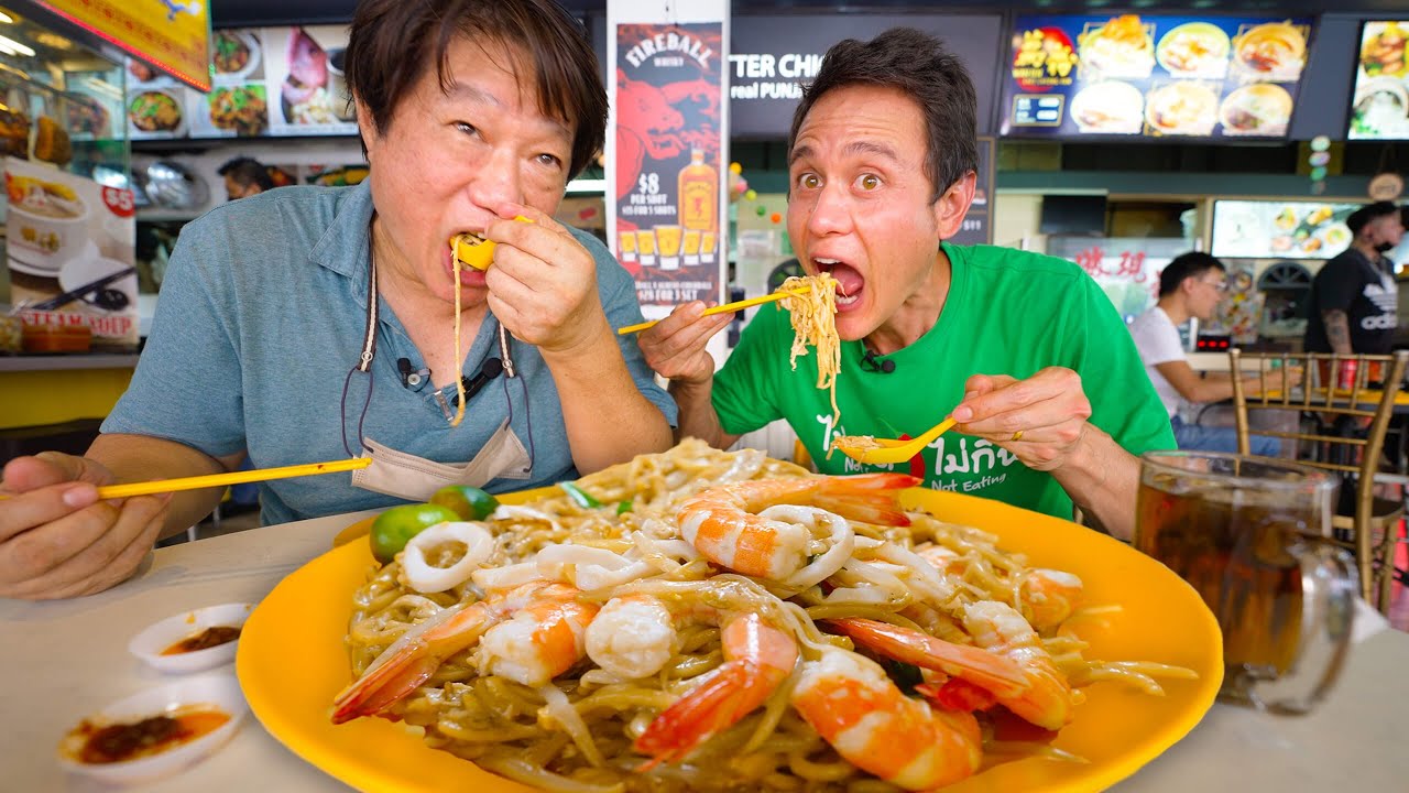 Street Food Singapore!! 5 Hawker FOODS INVENTED in Singapore – with KF Seetoh!