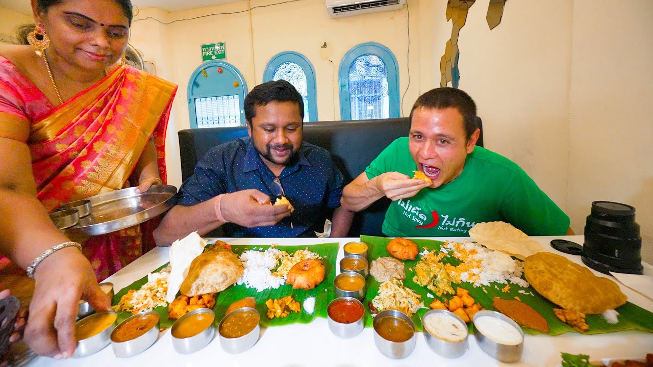 $5.78 Indian Food – All You Can Eat!! | Best South Indian Food in Bangkok!