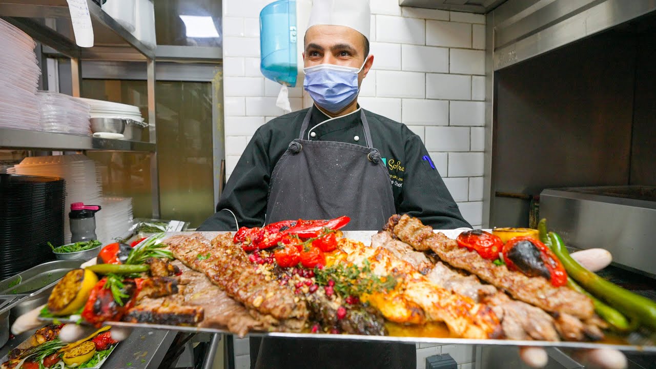 Ultimate Persian Food Tour in Dubai – INSANE KEBAB MOUNTAIN!! 27 Iranian Foods in One Day
