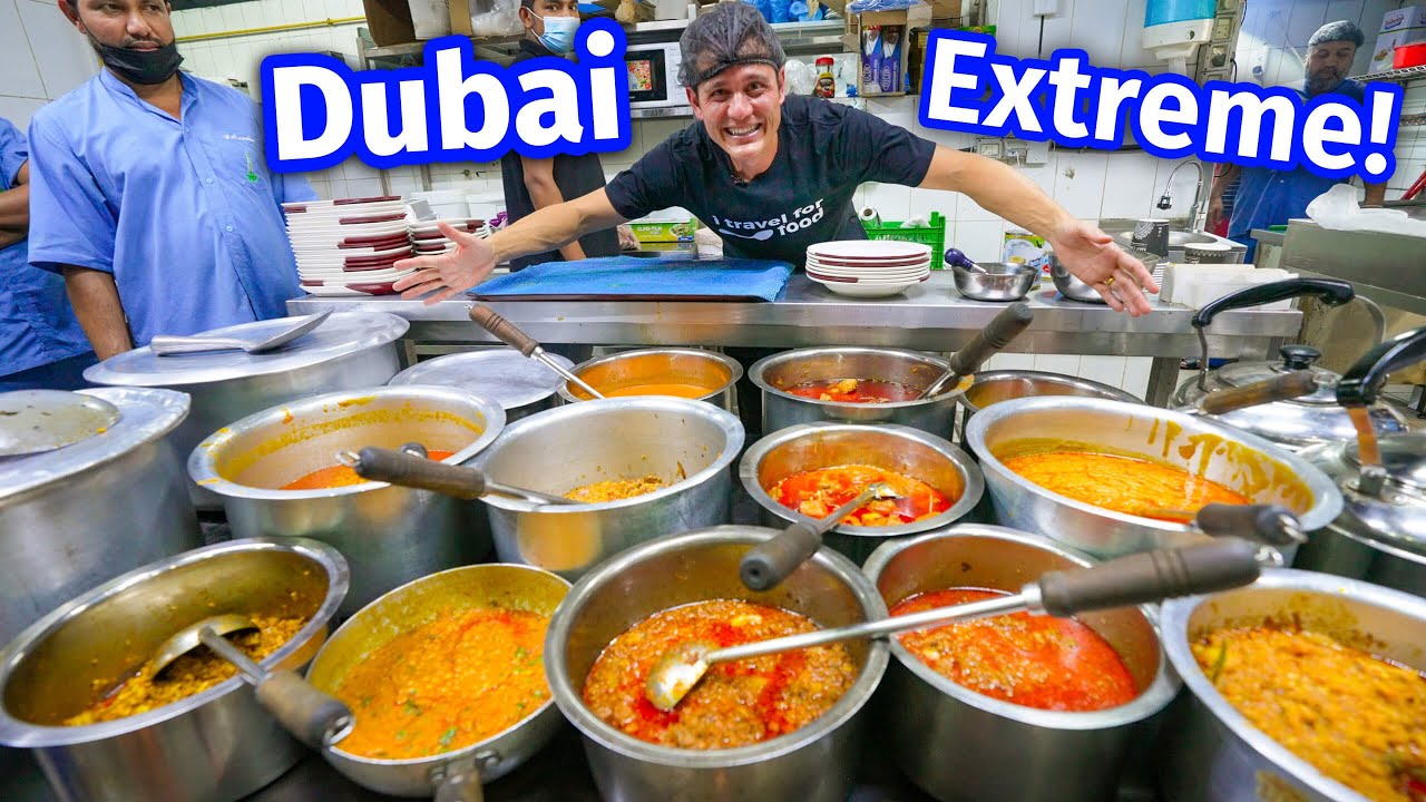 Huge DUBAI FOOD Tour!! 48 HOURS EATING Fast Food + Emirati Food in UAE!