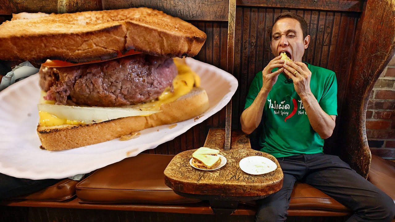 World’s FIRST HAMBURGER!!   Amazing VERTICAL BURGER Grills Since 1898!!