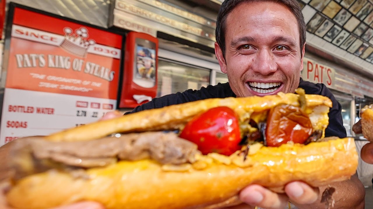 Philly Cheesesteak Tour – 5 FAMOUS STEAKS TO EAT!! | American Fast Food in Philadelphia!