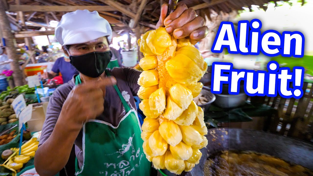 Street Food Jungle!! AMAZING THAI FOOD + Grilled Chicken in Tropical Paradise!