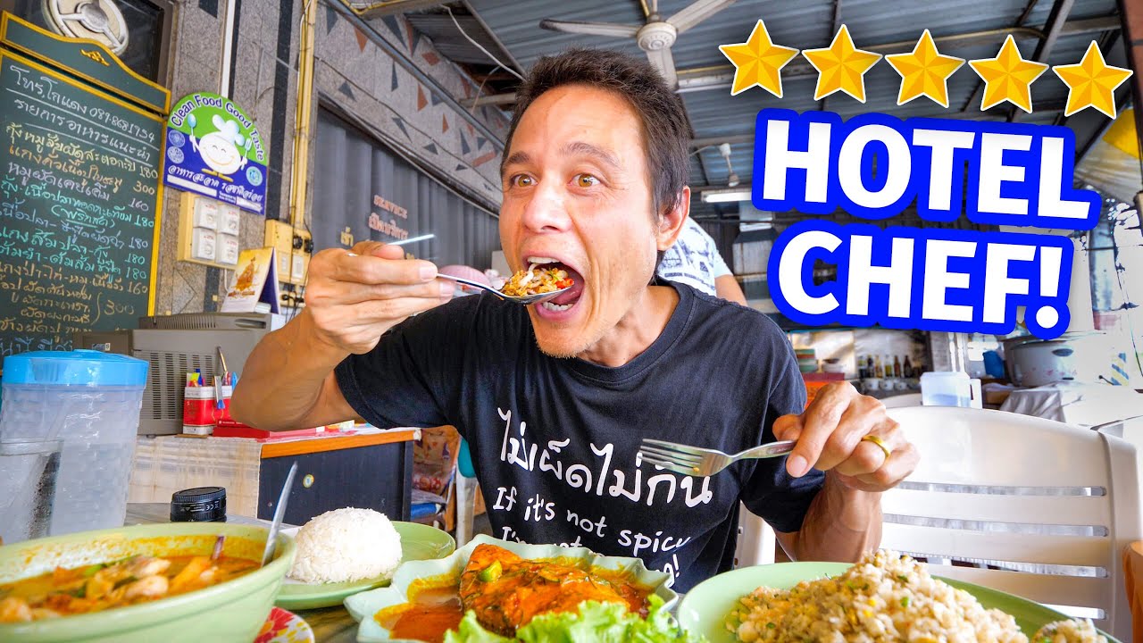 5 Star MARRIOTT HOTEL Chef Cooks STREET FOOD!!    Crispy Garlic Squid – Out Of This World!!