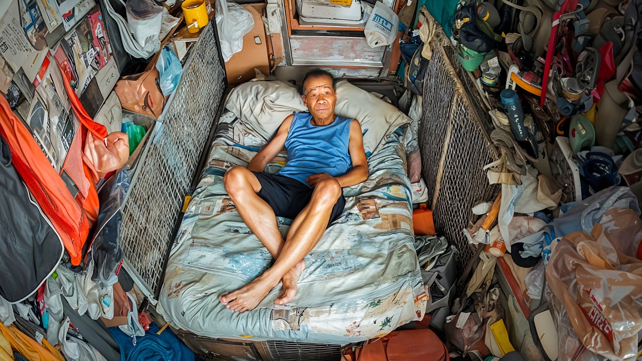 Inside Hong Kong’s Coffin-Sized Apartments