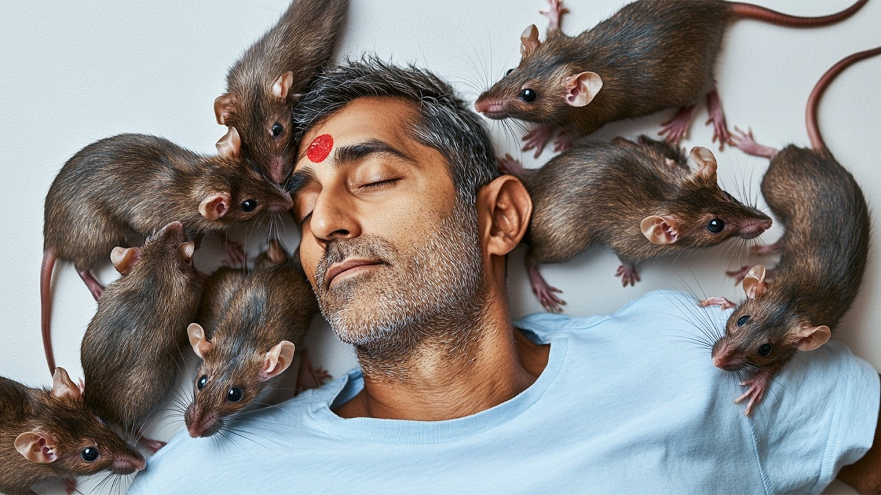 He Lives With 20,000 Rats