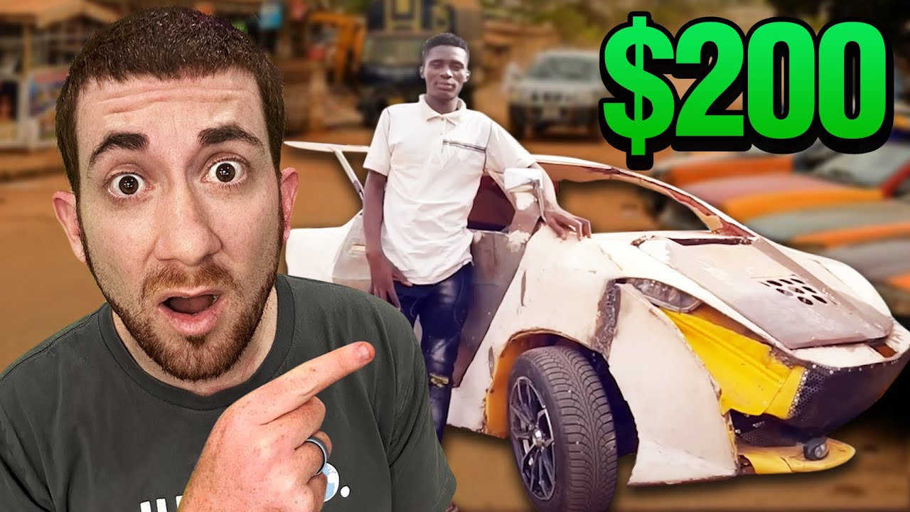 He Built This Car for $200 with Bare Hands (Ghana)