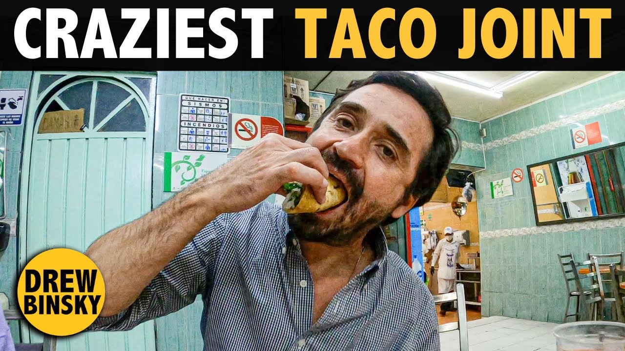 THE CRAZIEST TACO JOINT in MEXICO