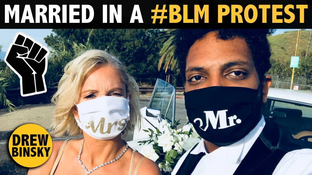 THEY GOT MARRIED IN A #BLM PROTEST