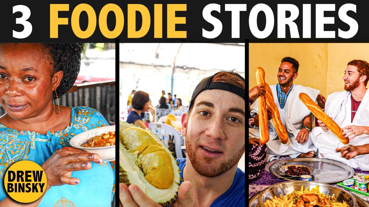 3 FOODIE STORIES (from Gabon, Malaysia & Mauritania)