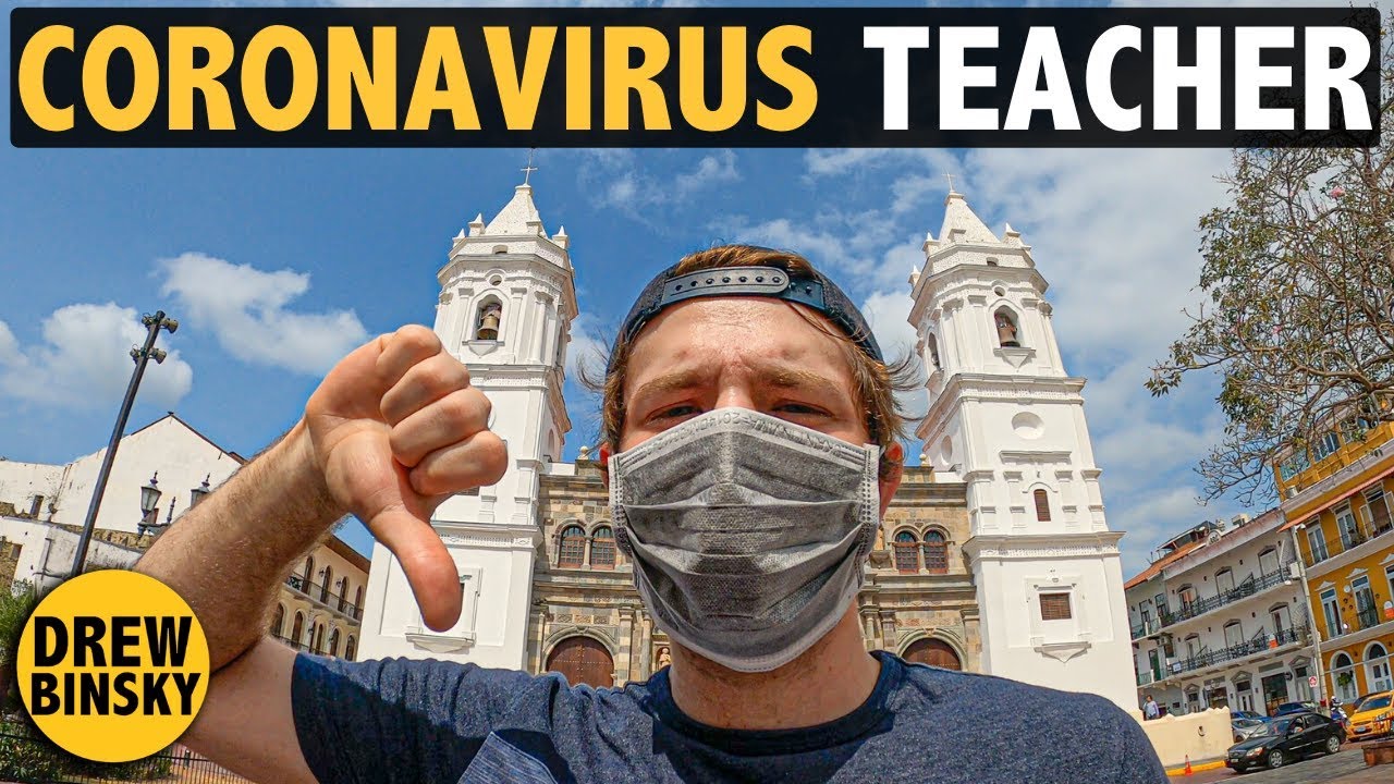 The CORONAVIRUS Teacher (he can’t go home…)