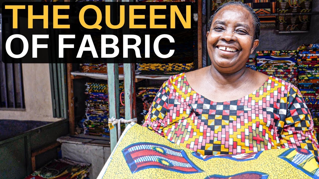 The QUEEN of FABRIC (Bernadette from Burundi)