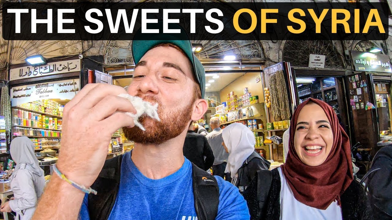 THE SWEETS OF SYRIA (best ice cream I’ve ever had)