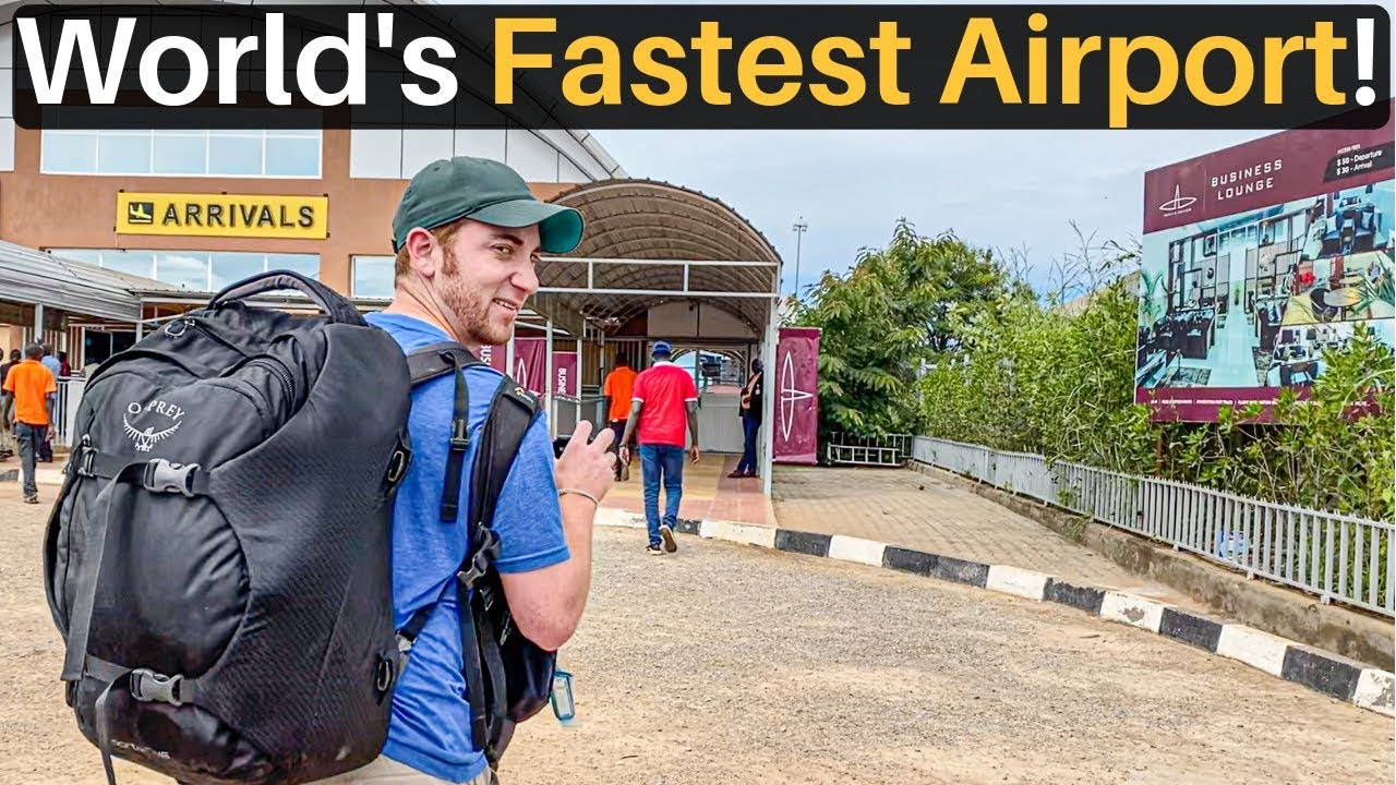 World’s FASTEST AIRPORT Experience (60 Seconds!)