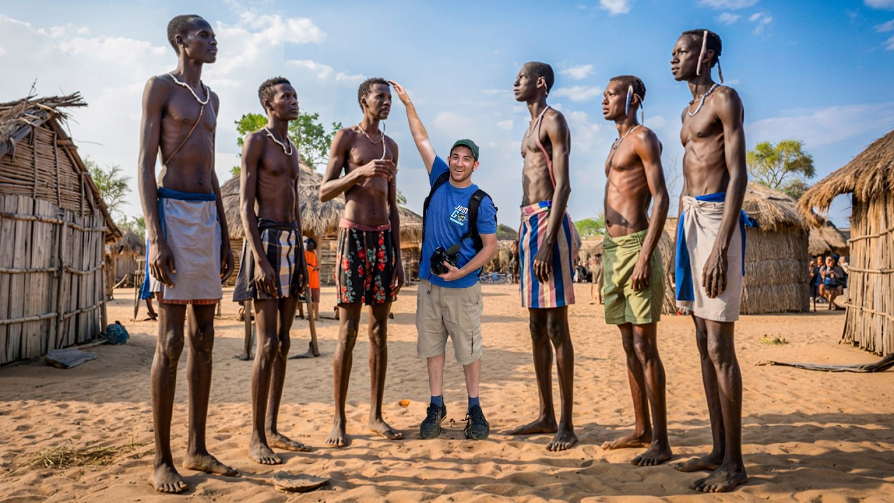 TALLEST HUMANS ON EARTH (South Sudan) – 7.5 FEET!