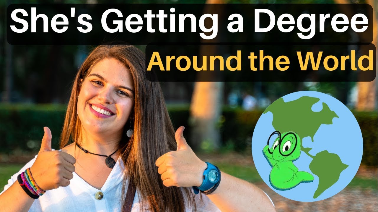 She’s Getting a Degree Around the World