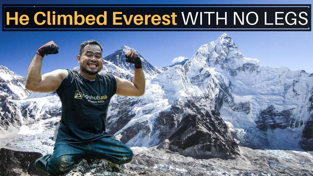 He Climbed Everest WITH NO LEGS