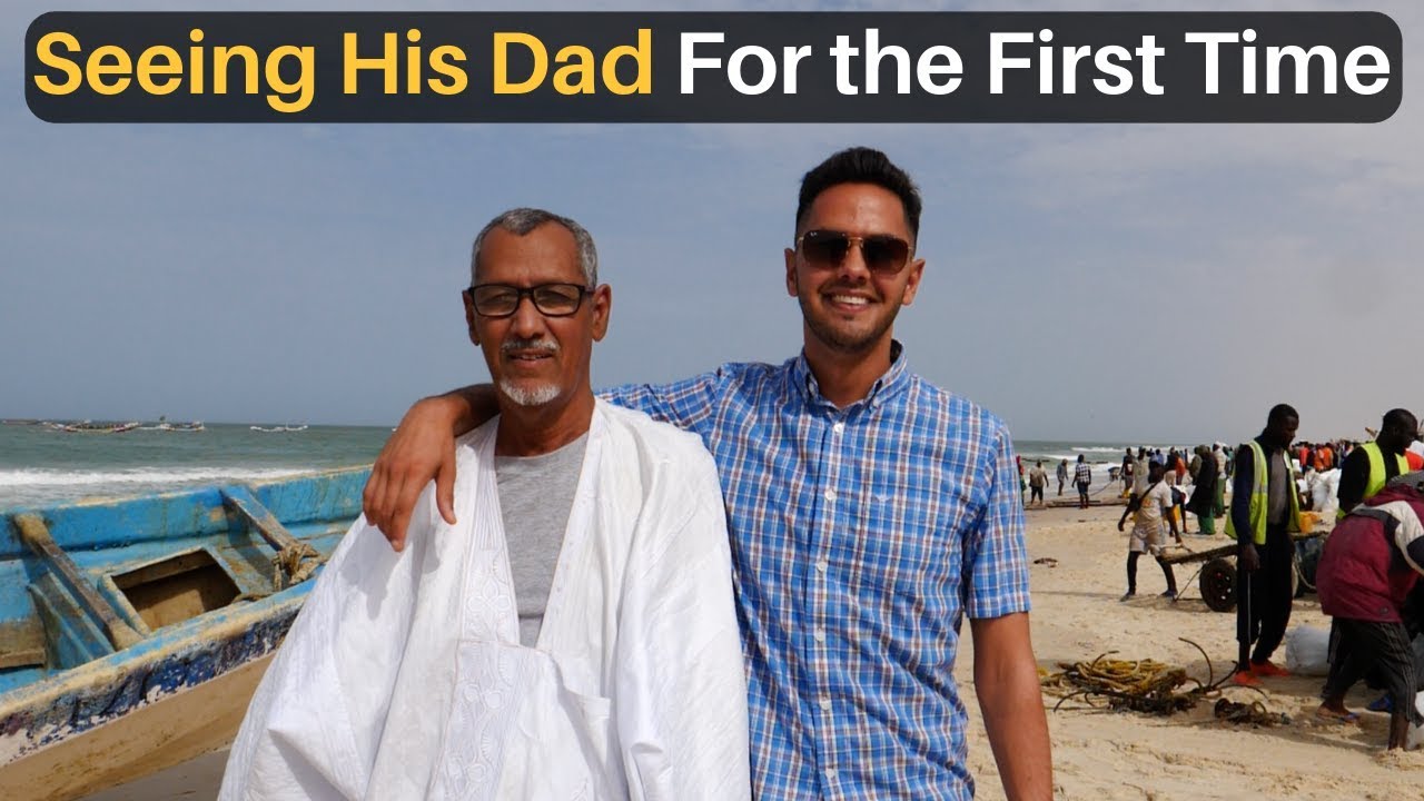 Seeing His Dad for the First Time…
