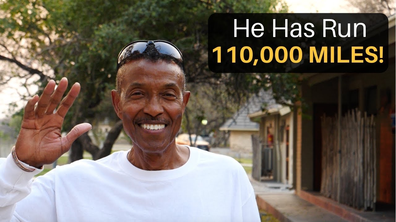 He Has Run 110,000 Miles!