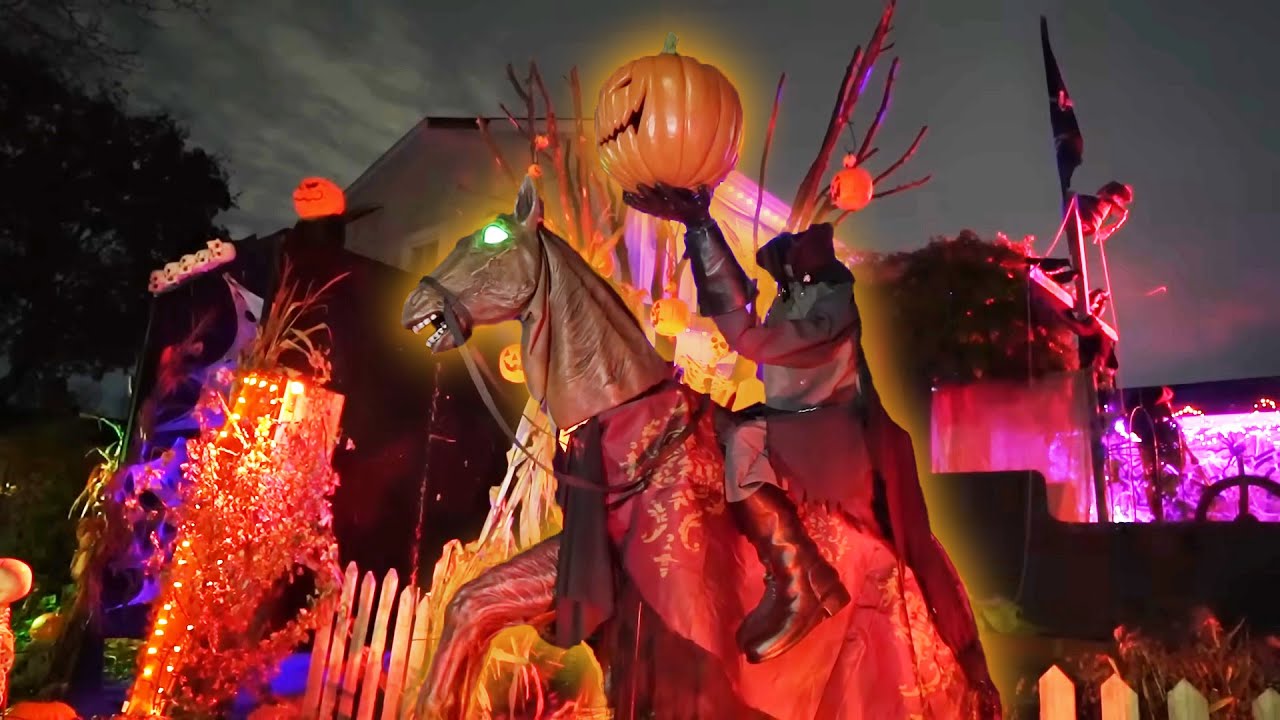 Así adornan las casas en Canadá para HALLOWEEN | ¡Gastan muchísimo!