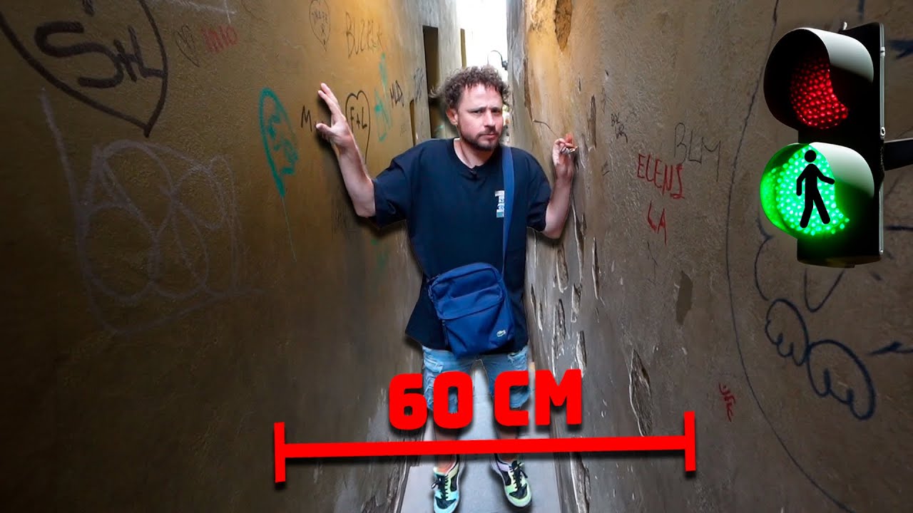 La calle “más estrecha” del mundo: ¿Real o trampa para turistas?