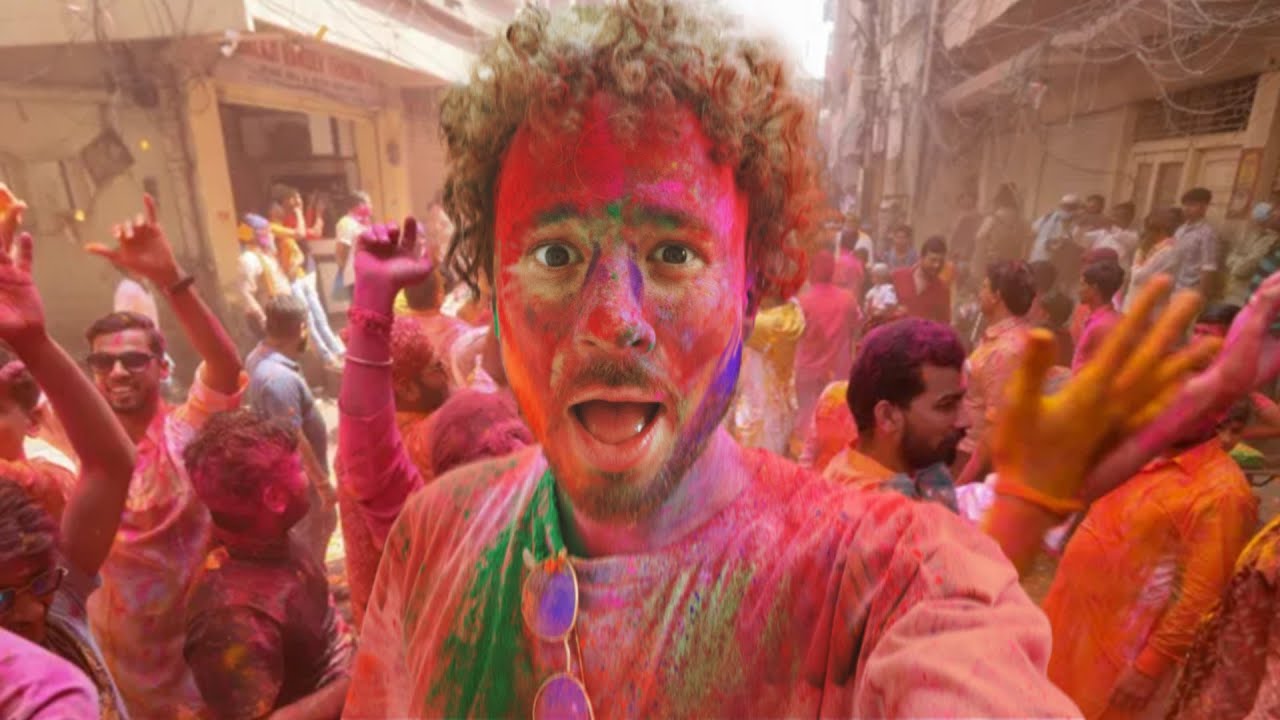 ¡COLOR Y DESCONTROL! | Así se vive ‘Holi’: el fesival colorido de la India