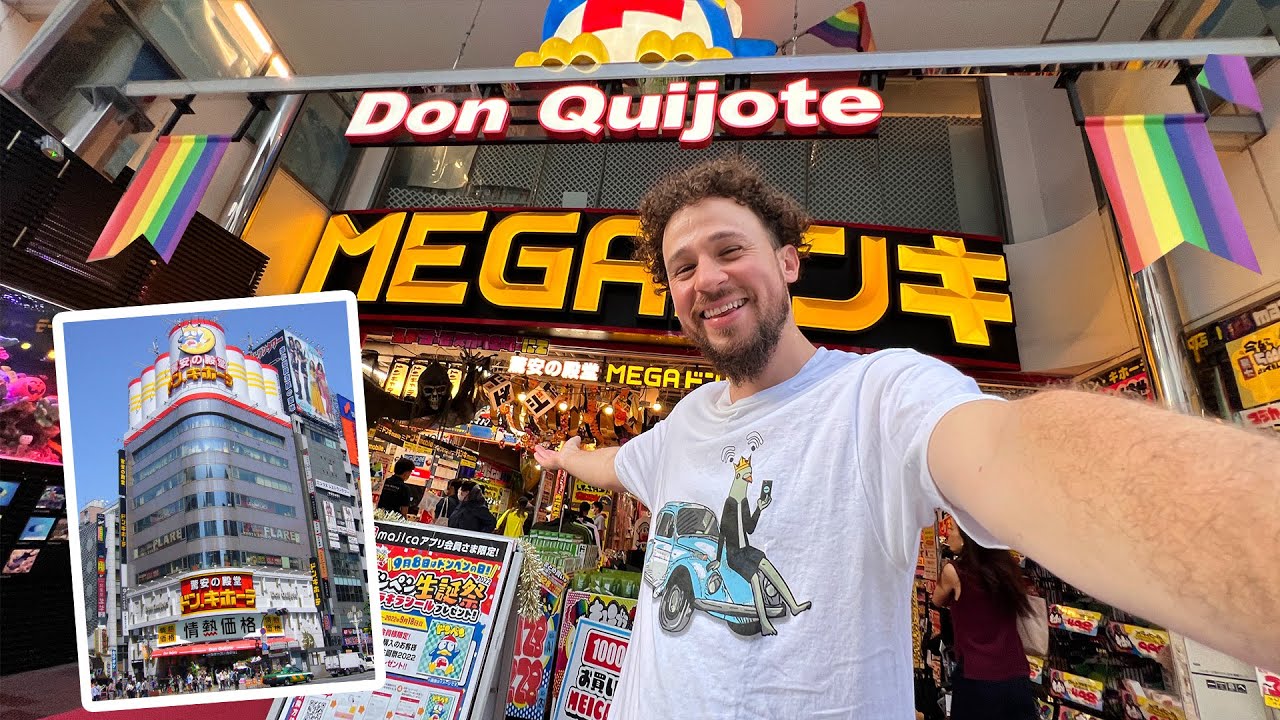 El caótico supermercado más grande de Japón: ¡TIENE 8 PISOS! | Don Quijote