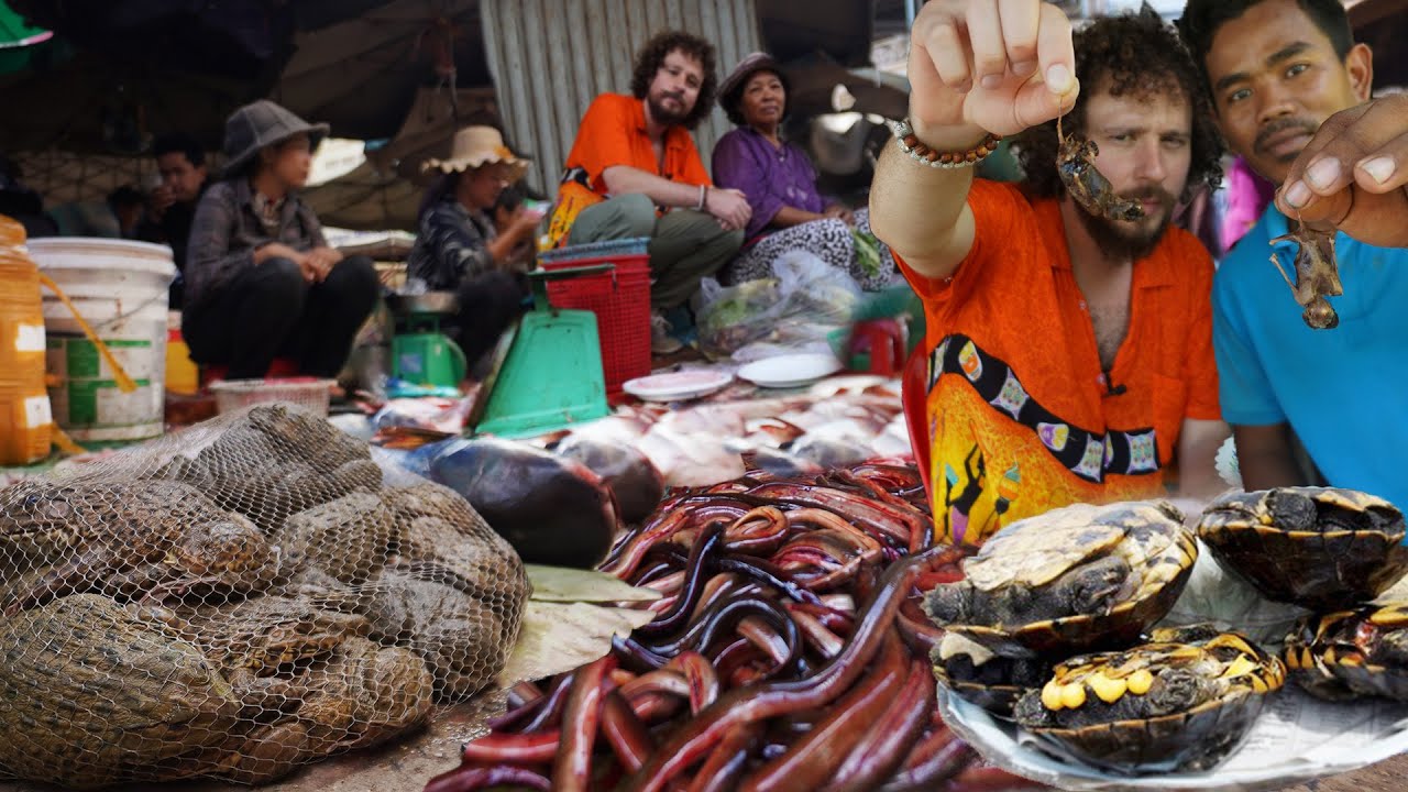 El mercado callejero más impactante que he visitado: CAMBOYA