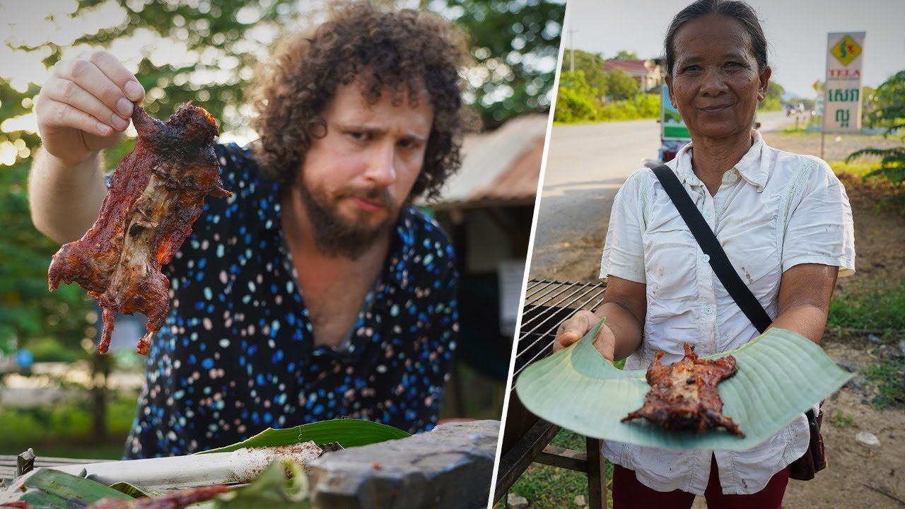 Probando comida callejera en CAMBOYA | ¡Logró impactarme!