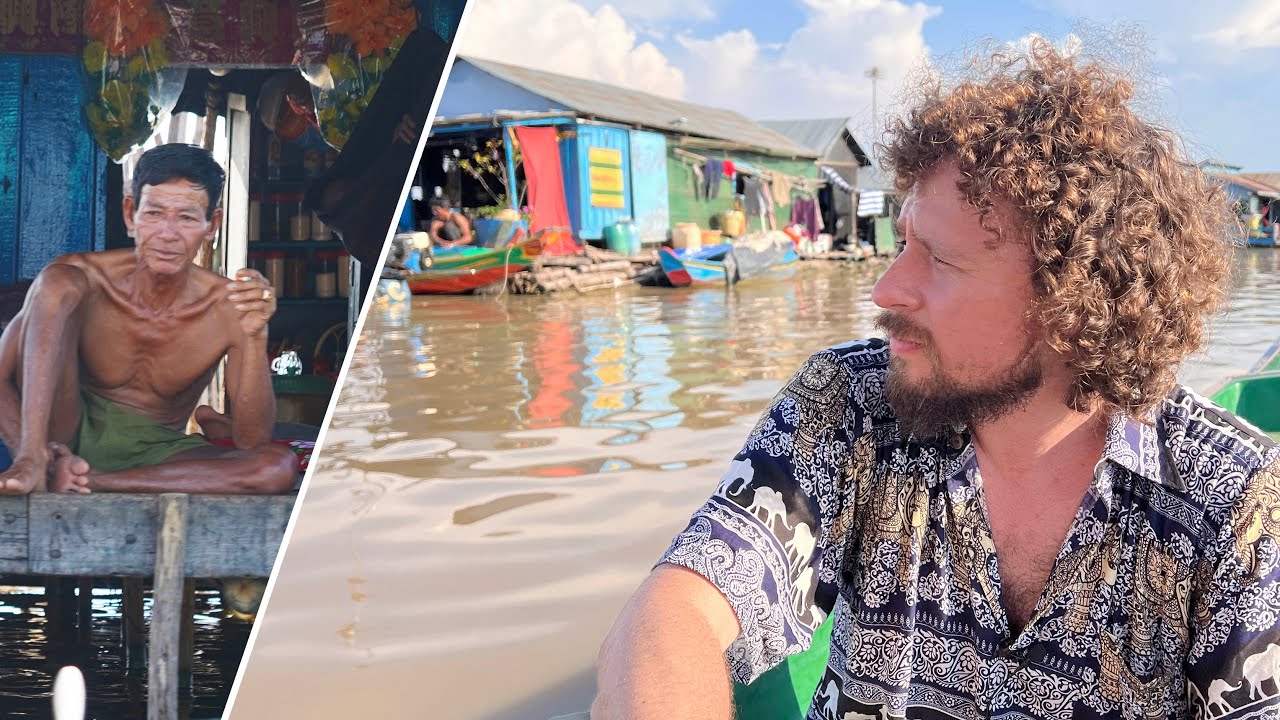 LES PROHÍBEN VIVIR EN LA TIERRA (así que viven en el agua) | Camboya