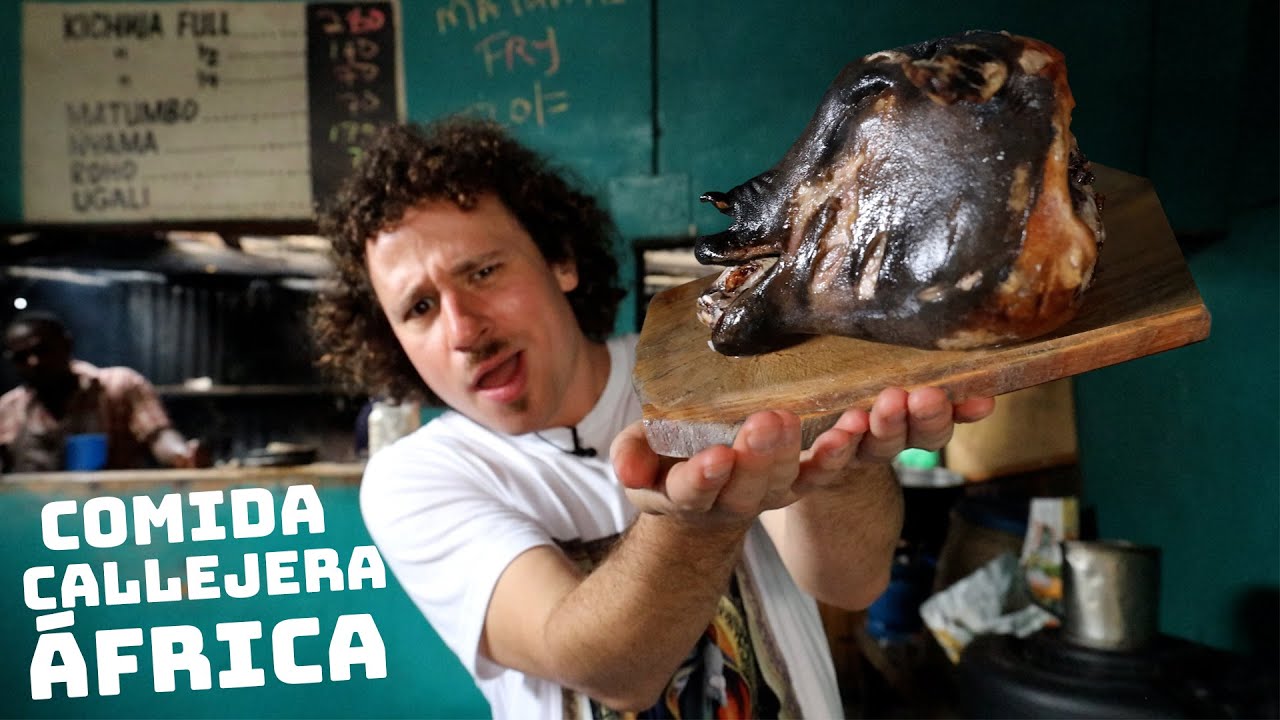 Probando COMIDA CALLEJERA en Kenia – Africa